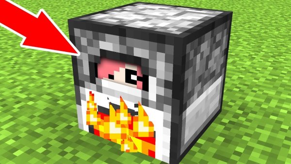 Печка из МАЙНКРАФТА