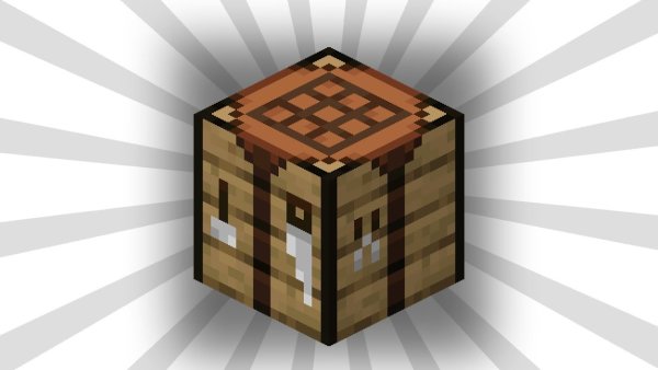 Майнкрафт блок верстак