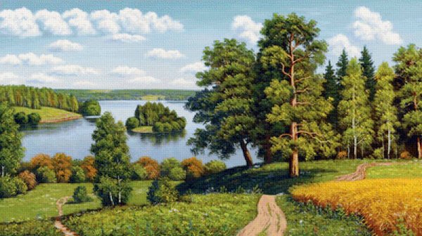 Пейзаж в рамке