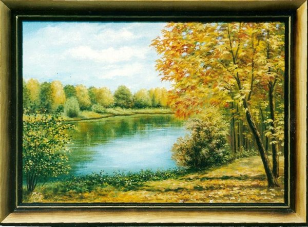 Картина в рамке для детей