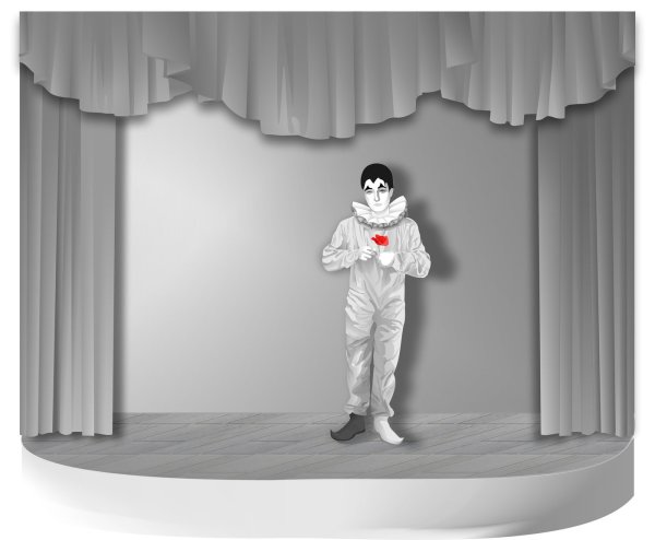 Пьеро иллюстрации