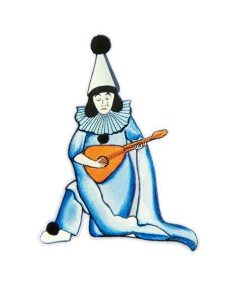 Пьеро без фона