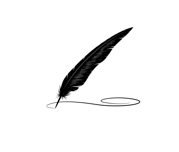 Перо без фона