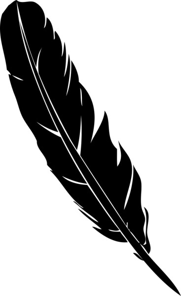 Силуэт пера