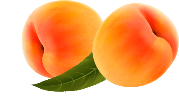 Оранжевый персик