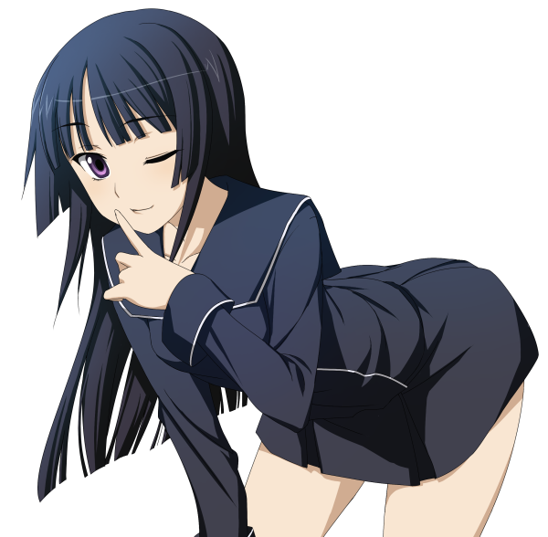 Тян на прозрачном фоне