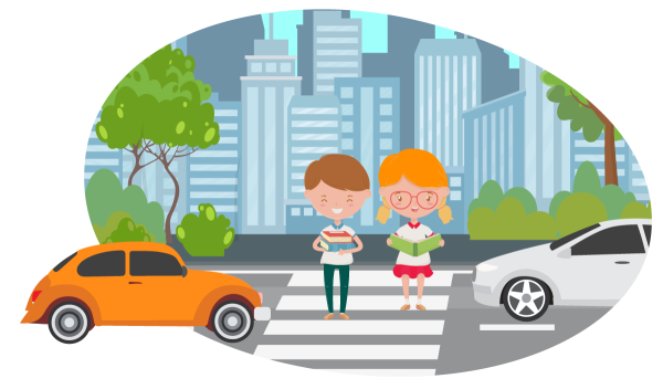 Пешеход вектор