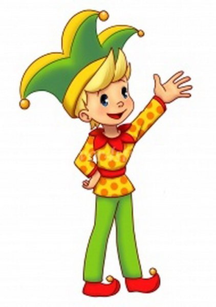 Сказочный персонаж петрушка для детей