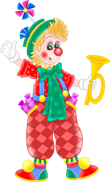 Клоун в детском саду