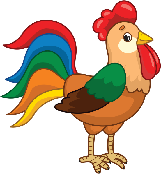 Петух картинка для детей