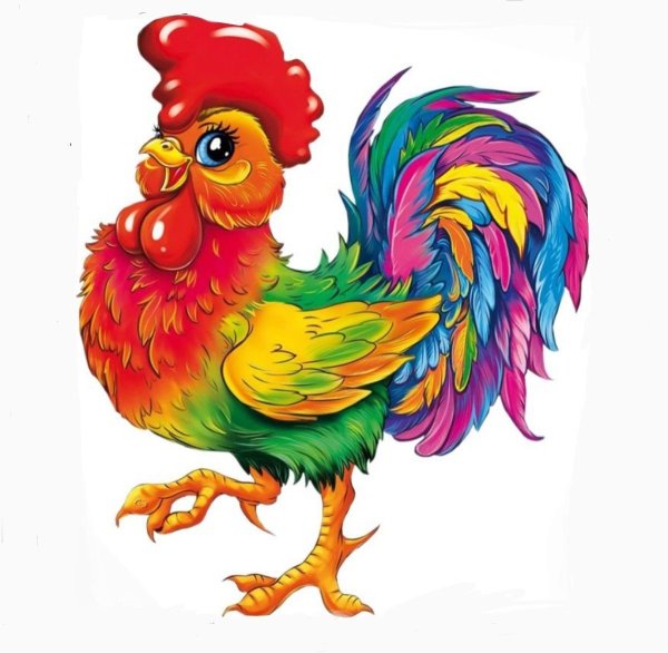 Сказочный петух