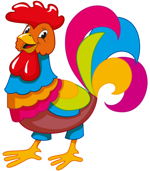 Петух рисунок