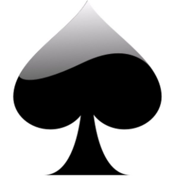 Масть пики символ