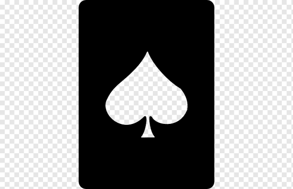 Карта пики черные