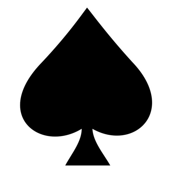 Карточная масть пика