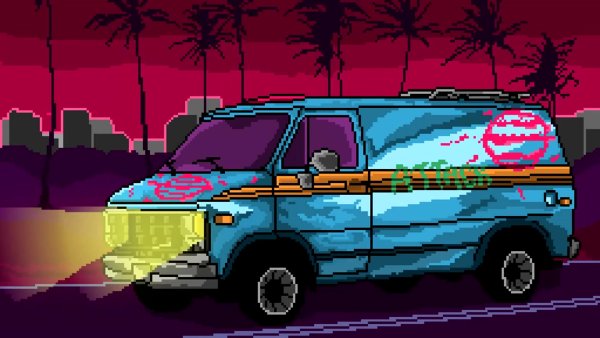 Фургон из Hotline Miami 2