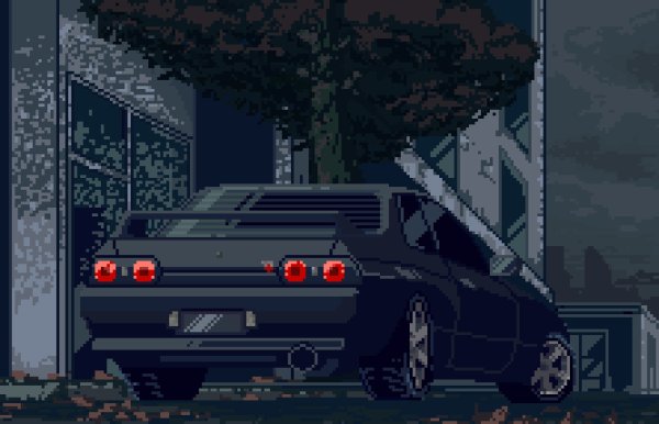 JDM пиксель арт