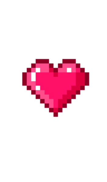 Сердечко пиксель