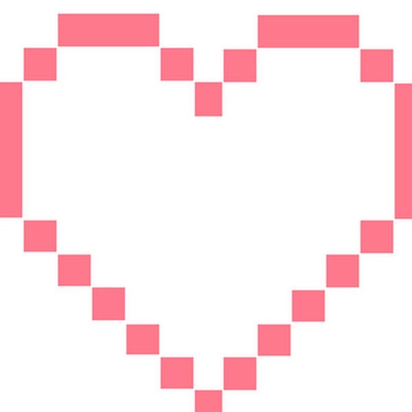 Пиксельное сердечко
