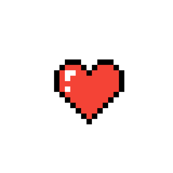 Пиксельное сердце