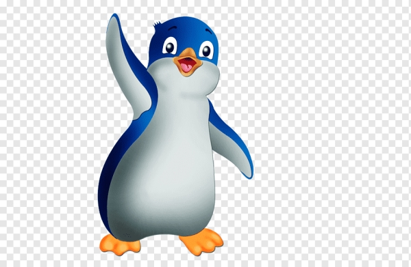 Пингвин мультяшный