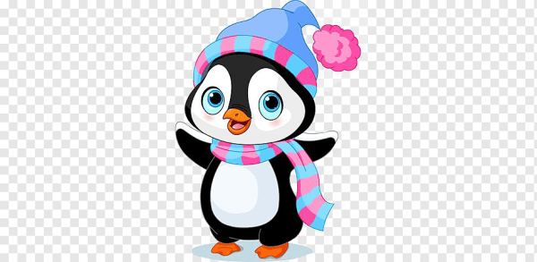 Пингвин мультяшный