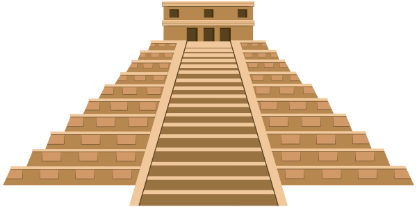 Ступени пирамиды Майя