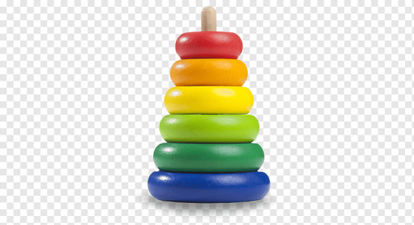 Пирамидка на белом фоне