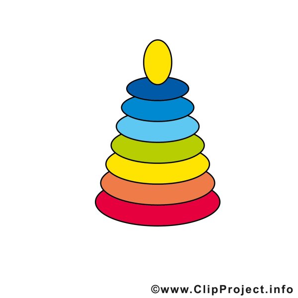 Счетный материал пирамидка для детей