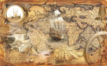 Старинные морские карты