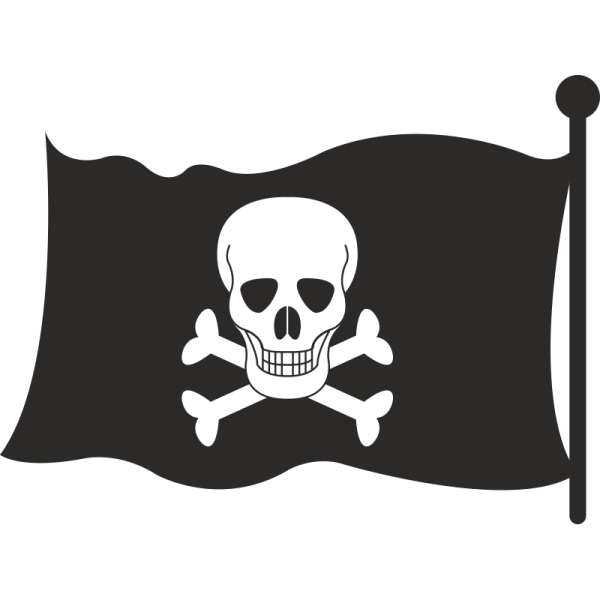 Весёлый Роджер у пиратов