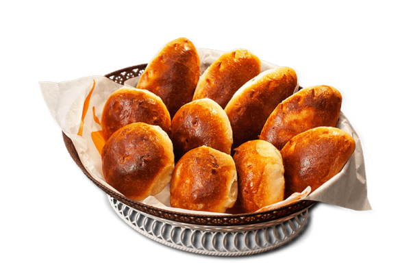 Пирожки на белом фоне