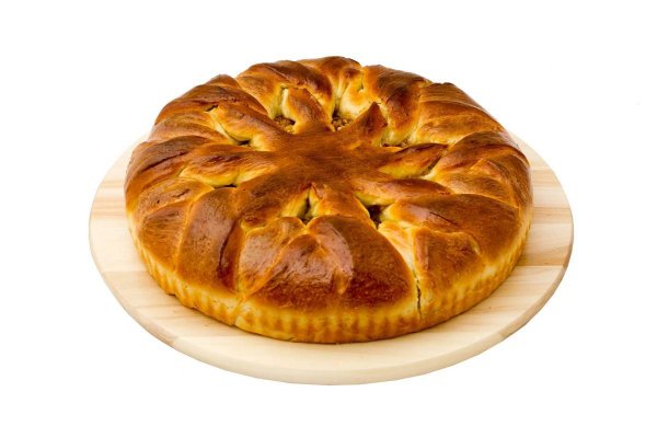 Пироги на белом фоне