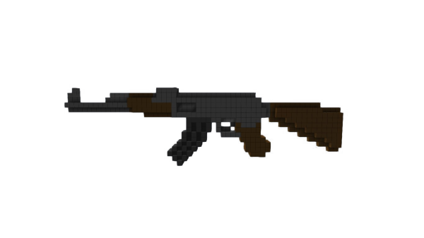 Пиксельный АК 47