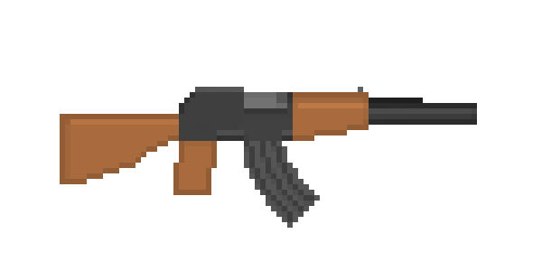 Пиксельный АК 47