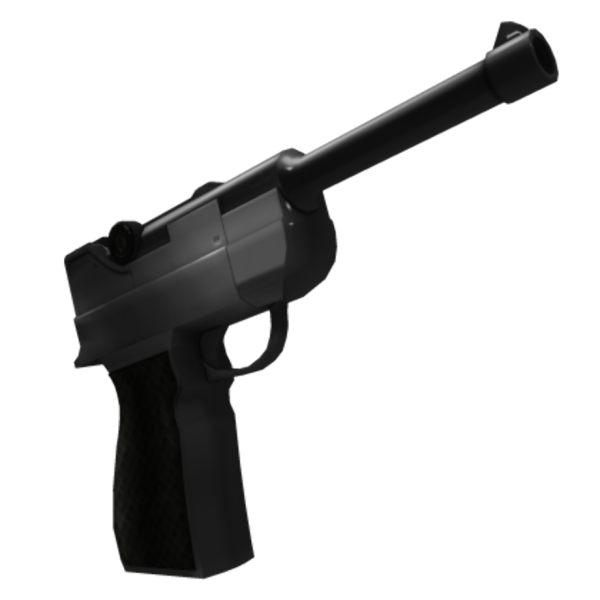 Пистолет мм2 Roblox Luger