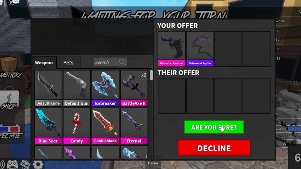 Мардер Мистери ножи и пистолеты