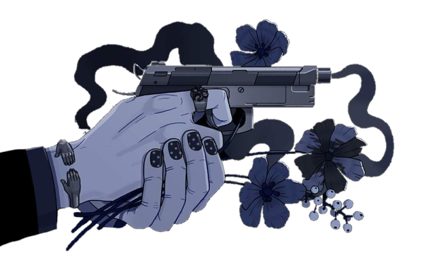 Aesthetic anime Gun