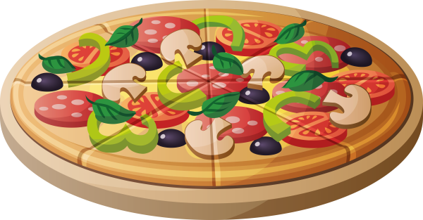 Пицца клипарт