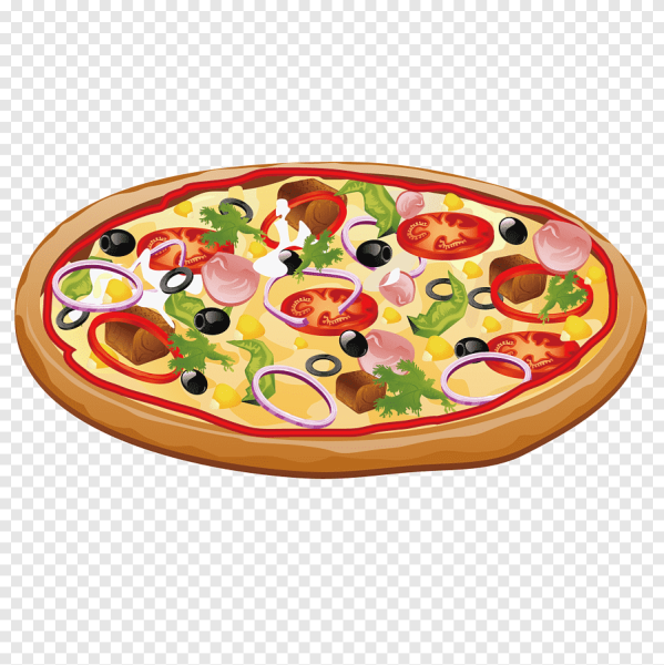 Пицца мультяшная