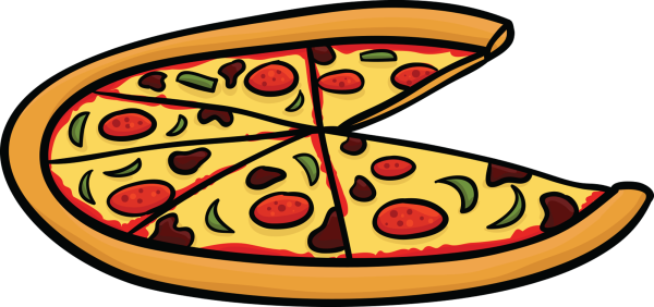 Нарисовать пиццу
