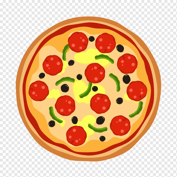 Пицца рисунок