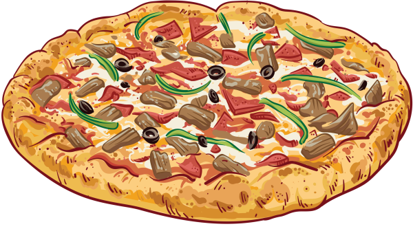 Пицца вектор