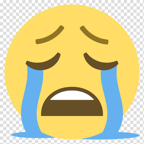 Смайлик плачет