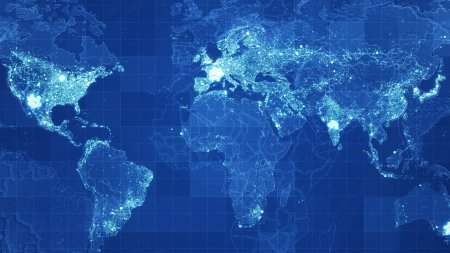 Карта России фон