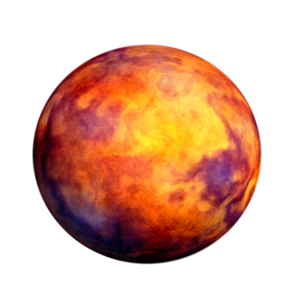 Венера плантеана белом фоне