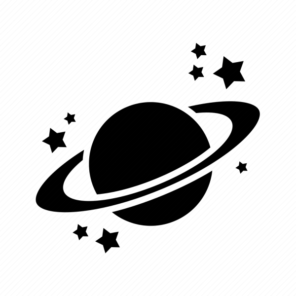 Планета силуэт