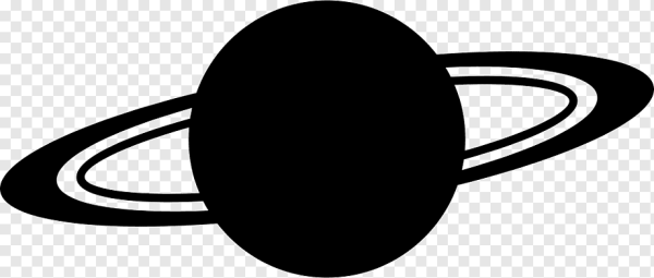 Сатурн силуэт