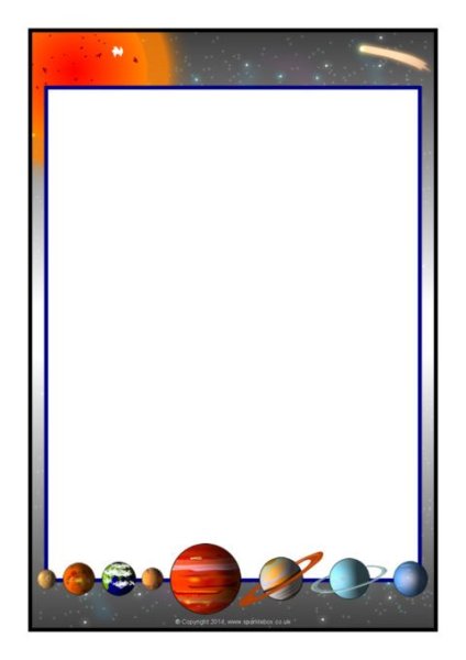 Космическая рамка