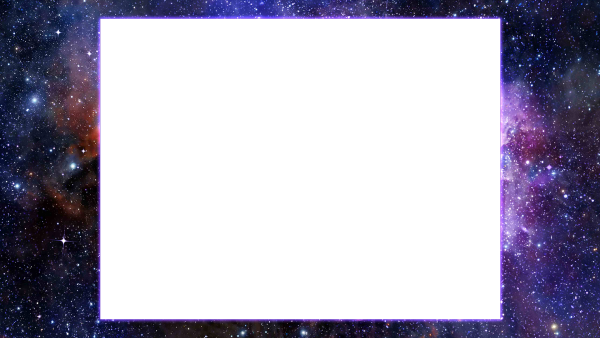 Космическая рамка для фотошопа